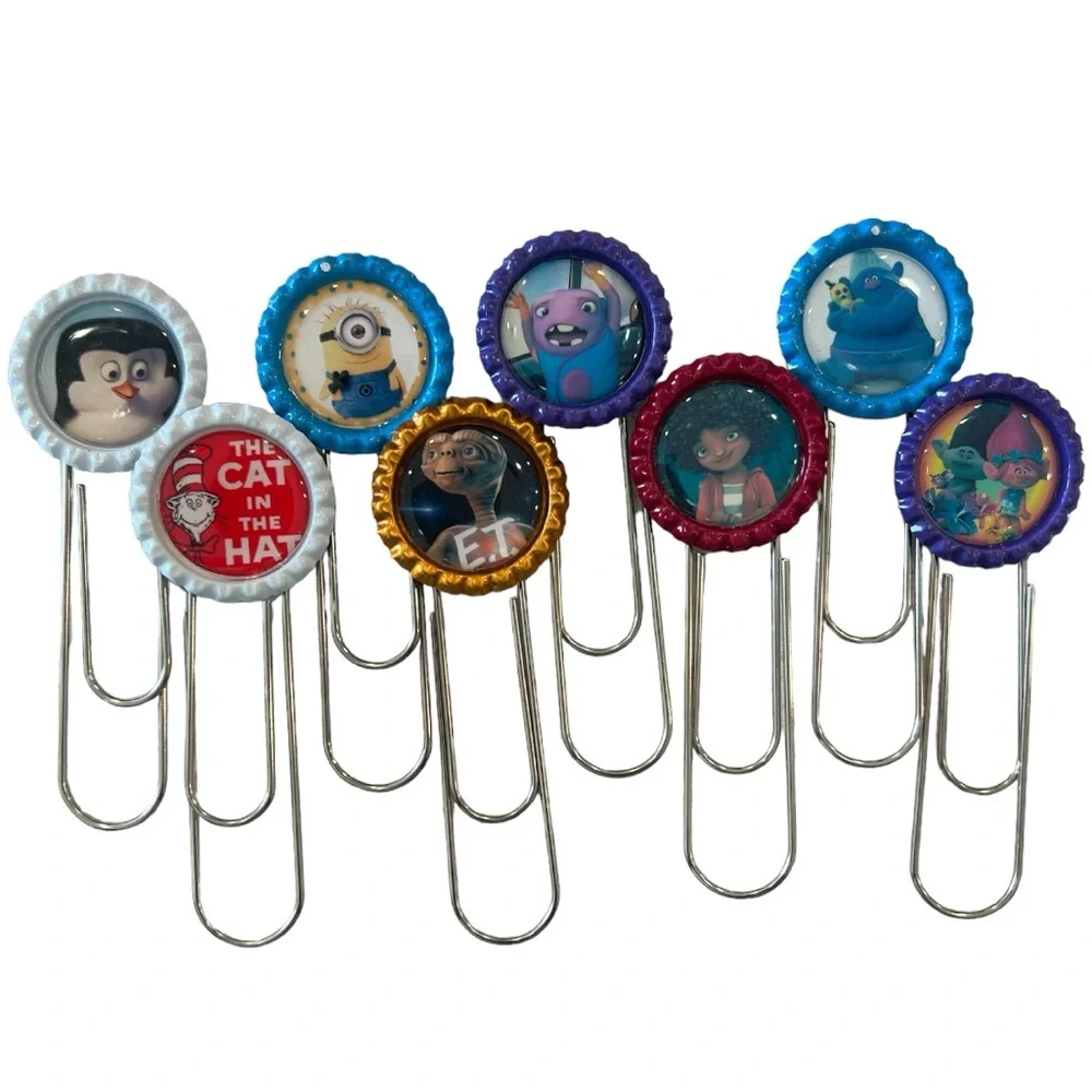 NEW Mixed Dreamworks Cartoons Planner Clip Bundle